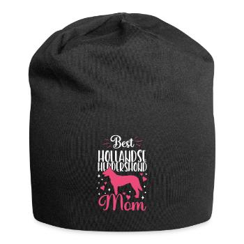 Beste Hollandse Herdershond Mama - Jersey-Beanie - Schwarz - Vorne