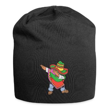 Dabbing Mexican Cinco De Mayo Dabbing Mexicans - Jersey Beanie - black - Front