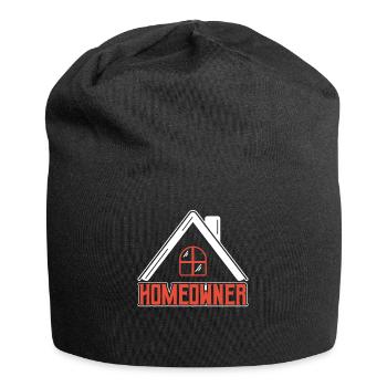 Propriétaire Propriétaire Maison propriétaire - Bonnet en jersey - noir - Devant