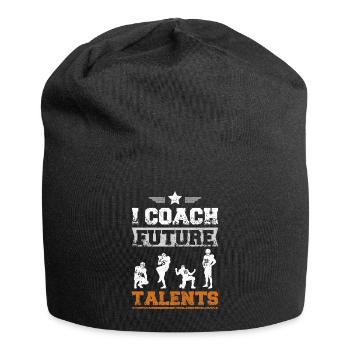 I coach future talents american football - Jersey-Beanie - Schwarz - Vorne