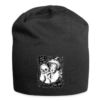 Occult Goth Gothique Punk Grunge - Bonnet en jersey - noir - Devant
