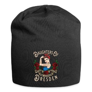 Dresden Frau Geschenk filles de Dresden Frauen - Bonnet en jersey - noir - Devant
