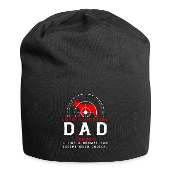 Coyote Hunting Daddy - Jersey Beanie - black - Front