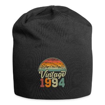 Jahrgang 1994 - Jersey-Beanie - Schwarz - Vorne