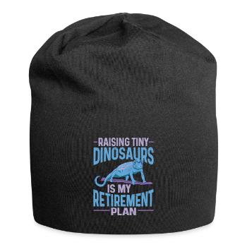 Herpétologiste des reptiles lézards caméléons - Bonnet en jersey - noir - Devant