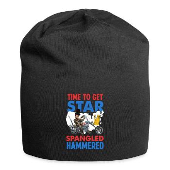 Amérique États-Unis Américain Américain - Bonnet en jersey - noir - Devant