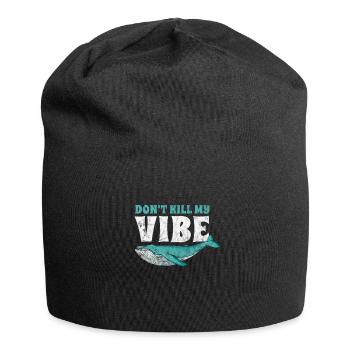 Meeresbiologie Meer Meeresbiologe Biolgie Geschenk - Jersey-Beanie - Schwarz - Vorne