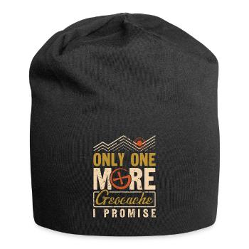 Geocaching Geocacher Cadeau - Bonnet en jersey - noir - Devant