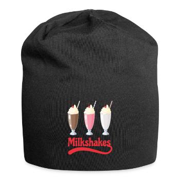 Milkshakes Milkshake Milkshaker - Bonnet en jersey - noir - Devant