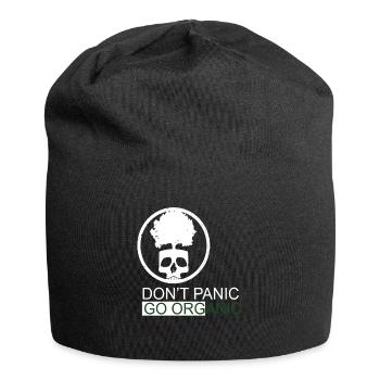 Ne paniquez pas Allez Bio Citations Bio - Bonnet en jersey - noir - Devant