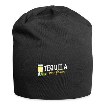 Tequila Por Favor Spanish Mexican - Jersey-Beanie - Schwarz - Vorne