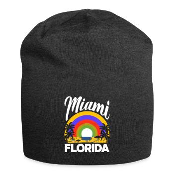 Florida - Jersey Beanie - charcoal grey - Front