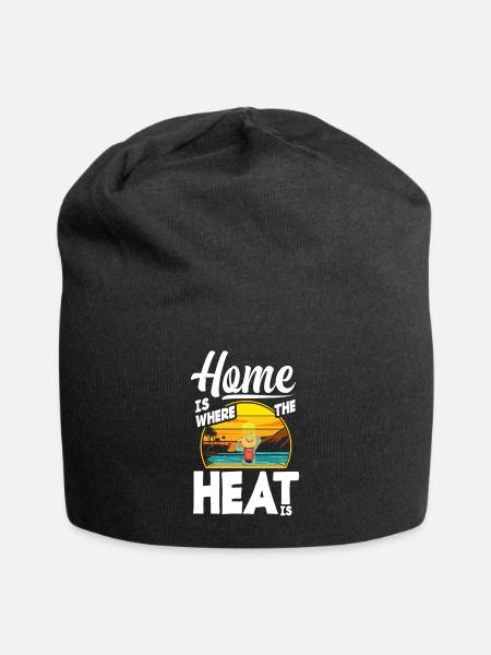 Floride - Bonnet en jersey - noir