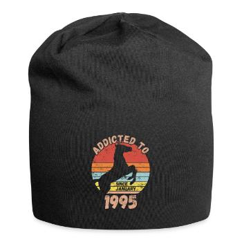 Anniversaire Équitation Janvier 1995 - Bonnet en jersey - noir - Devant