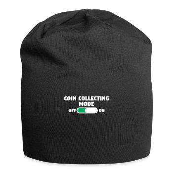 Coin Collecting Mode On Money Collector - Jersey-Beanie - Schwarz - Vorne