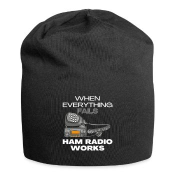 Ham Radio Operator Amateur Radio Amateur Radio Operator - Jersey Beanie - black - Front