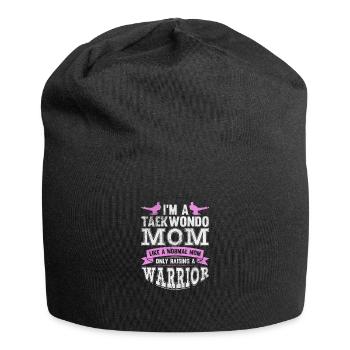Taekwondo Mère - Bonnet en jersey - noir - Devant
