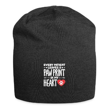 Veterinarian - Jersey Beanie - charcoal grey - Front