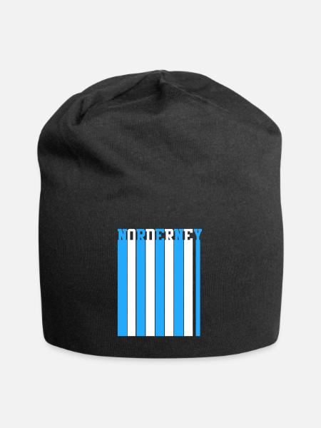 Nordsee Norderney - Jersey-Beanie - Schwarz