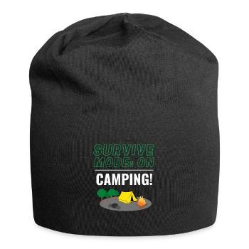Mode Survie: ON - Camping! - Bonnet en jersey - noir - Devant