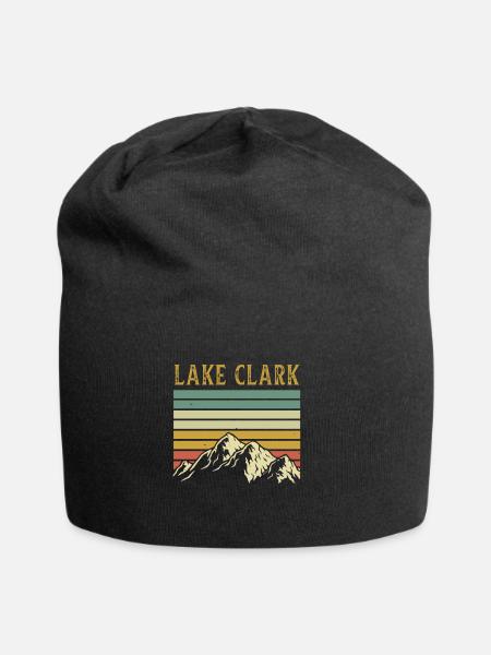 Alaska - Jersey-Beanie - Schwarz