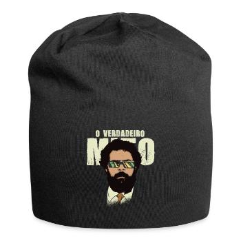 Lula 2022 Verdadeiro Mito - Jersey Beanie - black - Front