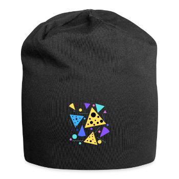 Rad 1980er Jahre Vintage Achtziger Kostüm Party Retro 80' - Jersey-Beanie - Schwarz - Vorne
