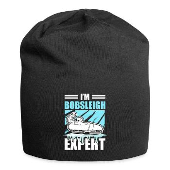 Bob Sledge Sledge Winter Sports Expert - Jersey Beanie - black - Front