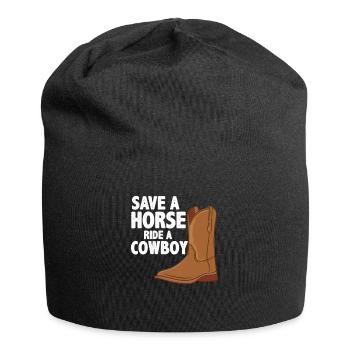 Cowboys: Save a Horse - Jersey Beanie - black - Front