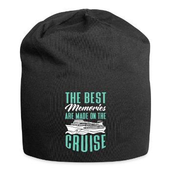 Croisière Croisière Vacances Mer - Bonnet en jersey - noir - Devant