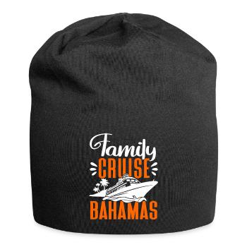 Kreuzfahrt Kreuzfahrtschiff Urlaub Meer - Jersey-Beanie - Schwarz - Vorne