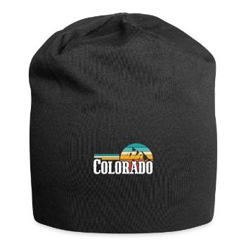 Colorado - Jersey-Beanie - Schwarz - Vorne