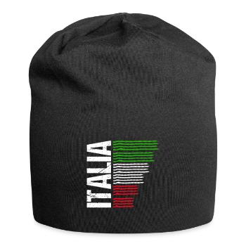 Italia Fußball Trikot Italien Geschenk Soccer - Jersey-Beanie - Schwarz - Vorne