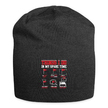 Historical guide - Jersey Beanie - charcoal grey - Front