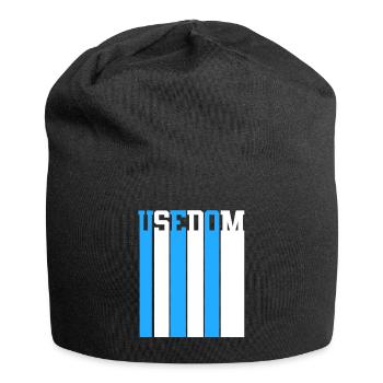 Ostsee Usedom - Jersey-Beanie - Schwarz - Vorne