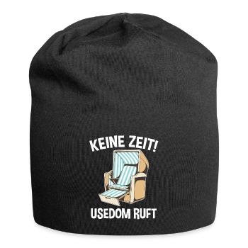 Ostsee Usedom - Jersey-Beanie - Schwarz - Vorne