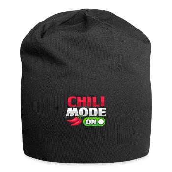 Chili mode on Habanero chili lovers - Jersey Beanie - black - Front
