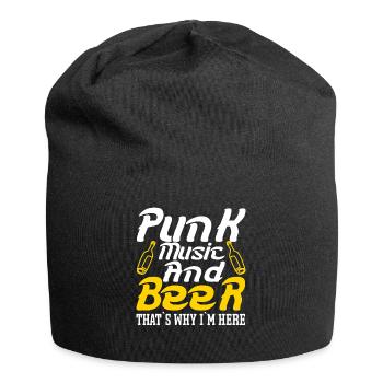 Punk Music - Jersey Beanie - black - Front