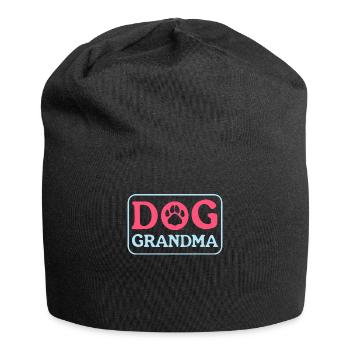 Chiens Grand-mère Propriétaire de chien Propriétaire de chien Cadeau - Bonnet en jersey - noir - Devant