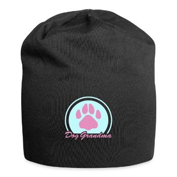 Chiens Grand-mère Maîtresse Propriétaire de chien Cadeau - Bonnet en jersey - noir - Devant