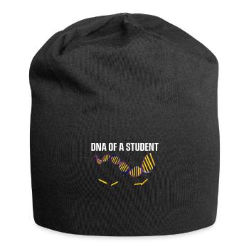 Student DNA Fries Lover Food Genes - Jersey Beanie - black - Front