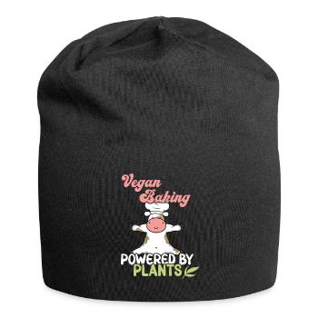 Powered by Plants - Jersey Beanie - black - Front