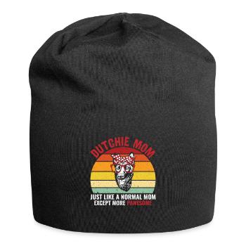 Holländischer Schäferhund Dutch Shepherd - Jersey-Beanie - Schwarz - Vorne
