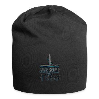 Awesome since 1969. Stand up Paddle, Paddleboard. - Jersey Beanie - black - Front
