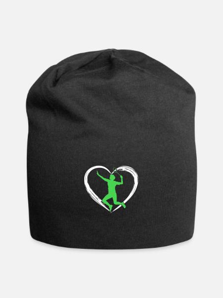 badminton love - Jersey-Beanie - Schwarz