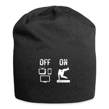 Parkour Free Running Traceur - Jersey Beanie - black - Front