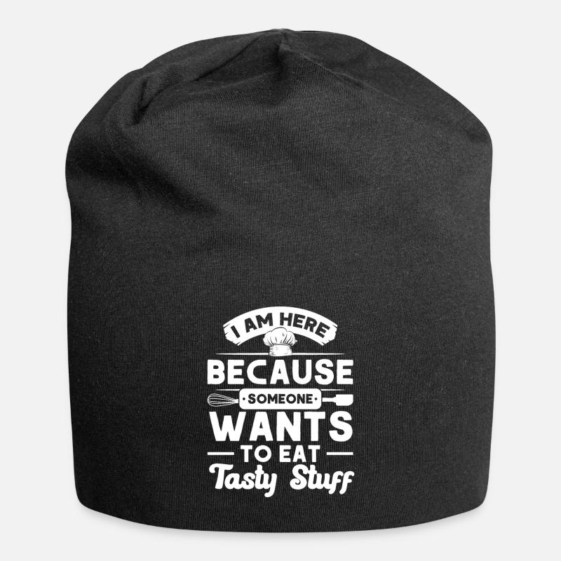 Chef Disant Cadeau Drôle Chef - Bonnet en jersey - noir