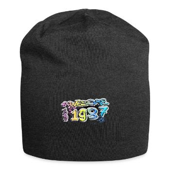 Awesome since 1987 Graffiti Motiv - Jersey-Beanie - Anthrazit - Vorne