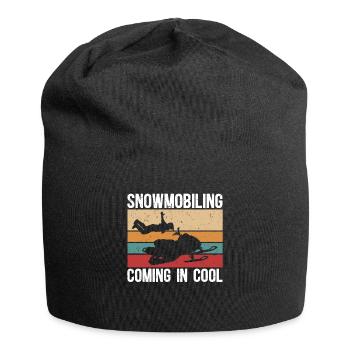 Snowmobile Snowmobile Gift - Jersey Beanie - black - Front