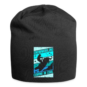 Snowmobile Snowmobile Snowmobile Gift - Jersey Beanie - black - Front